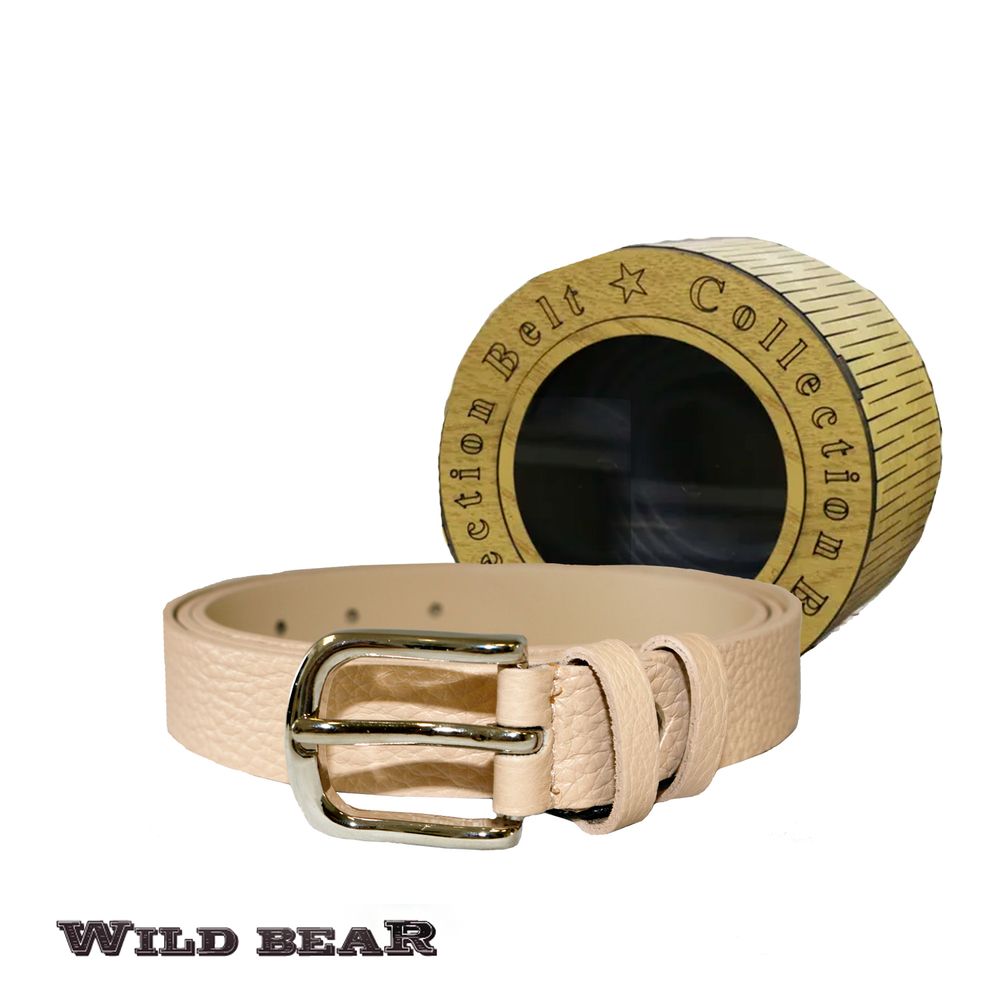 Ремень WILD BEAR RM-079f Light-Pink Premium (125 см)