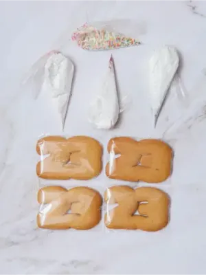 Набор для росписи "23" из имбирного теста