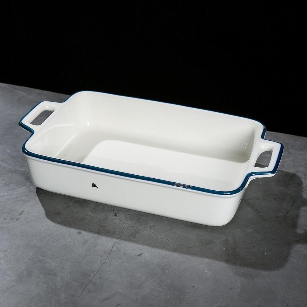 Блюдо прямоугольное 34*20 см h6,6 см 2290 мл с ручками   P.L. Proff Cuisine [1]