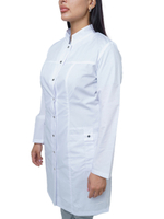 Халат медицинский женский Doctor Big 248 Ultra на кнопках, длинный рукав, белый, 50