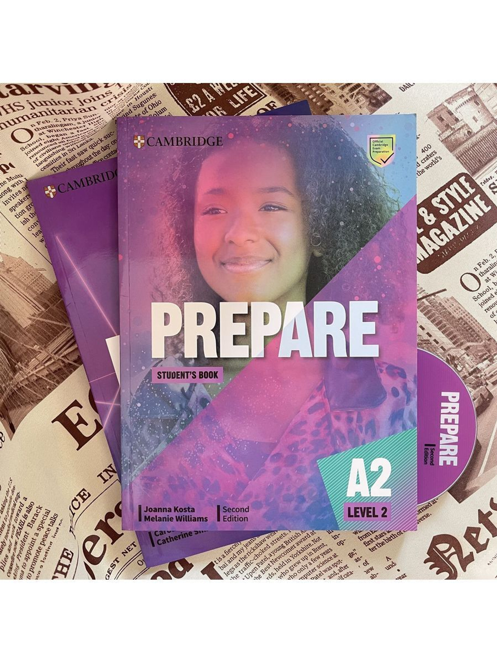 Prepare 2 (A2) SECOND EDITION Student's Book+Workbook+CD