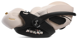 Прогулочная коляска Peppy Amici с автокреслом Verona Beige Black рама Black