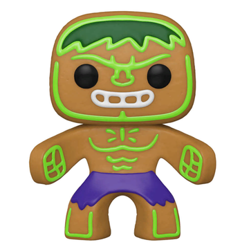 Фигурка Funko POP! Bobble Marvel Holiday Gingerbread Hulk 50660