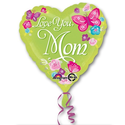 А 18" Сердце Любимой Маме S40