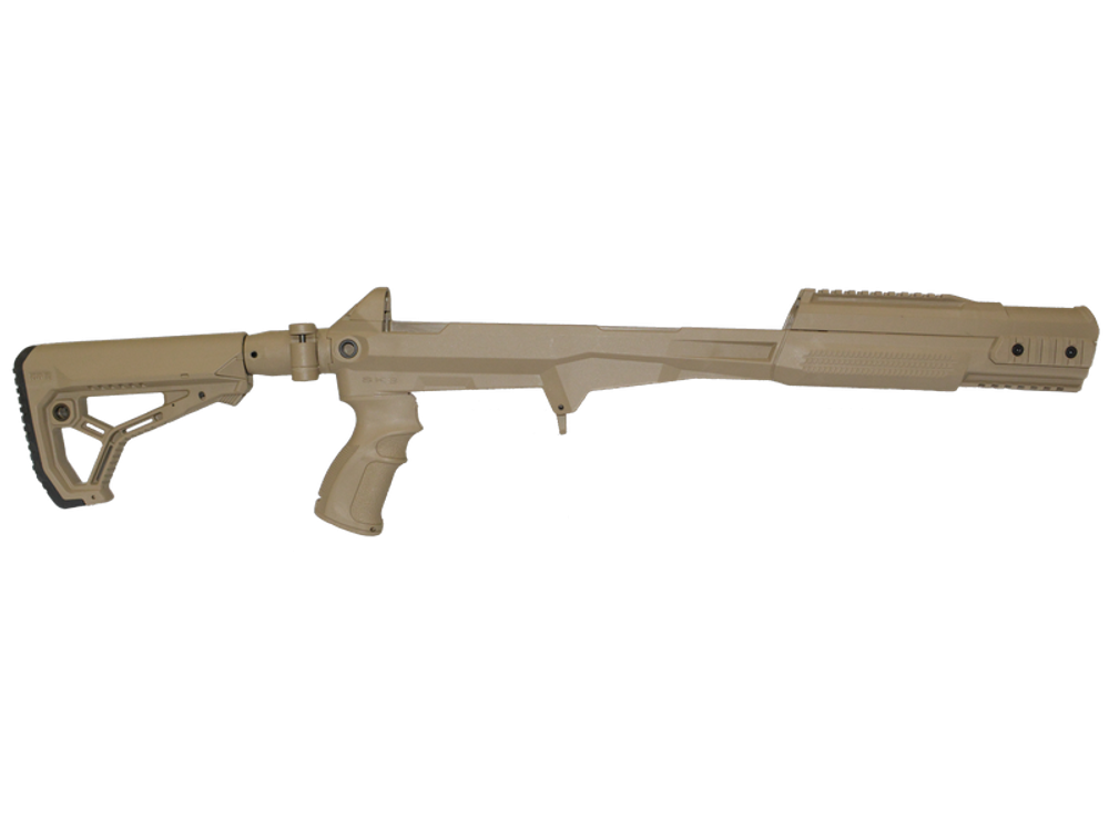 Ложа с рукояткой и прикладом GL-CORE для СКС, бежевый, FAB Defense