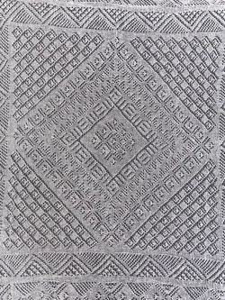 Оренбургский пуховый платок-паутинка А110-02 экрю