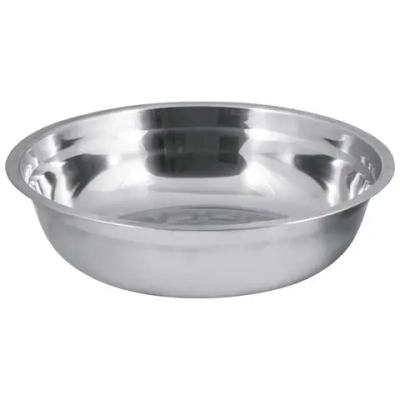Миска Bowl-27, объем 2,8 л, с расширенными краями, из нерж стали, зеркальная полировка, ди (упаковка