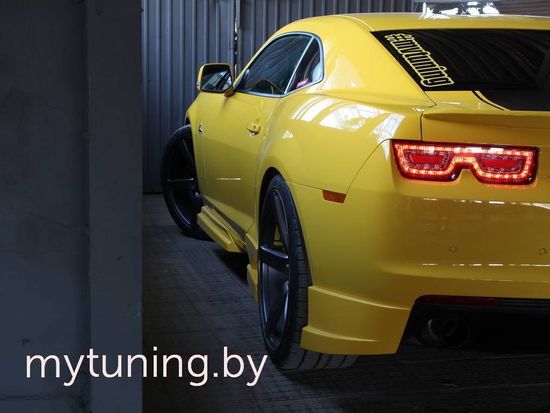 Комплект накладок на пороги для Chevrolet Camaro SS,RS