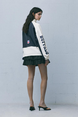 PULL&BEAR Толстовка на молнии NFL Bills, цвет льда