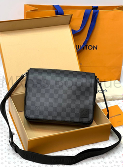 сумка-мессенджер District Louis Vuitton damier graphite