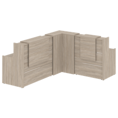 Onix Ресепшн O.R-K-32 Дуб Аттик 2600*2200*1187