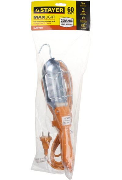 STAYER MAXLight, 60 Вт, переносной светильник (56061)