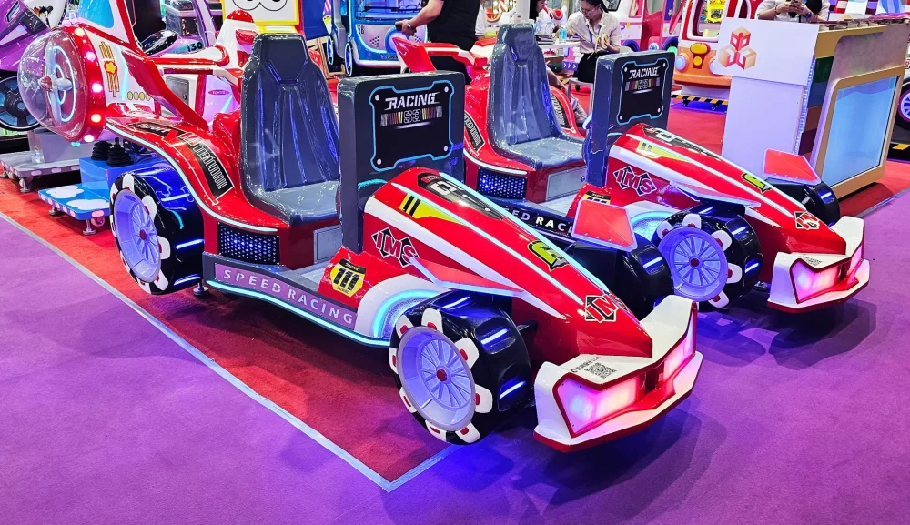 Автомат качалка с видео игрой «Speed Racer F1»