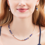 Серьги Coeur de Lion Blue Rose Gold 4354/21-0759