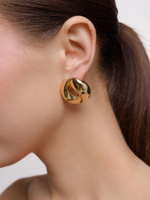 Серьги "Bean" Gold