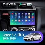 Teyes SPRO Plus 10,2" для Honda Fit, Jazz 3 2013-2020