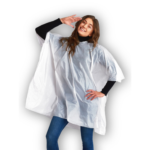 Дождевик-пончо полиэтиленовый, ПНД 14мкм, 90*120см, Avikomp, 219941