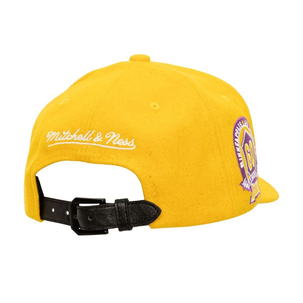 Кепка Mitchell & Ness NBA Kicking Wool Pro Adjustable Los Angeles Lakers Cap Yellow