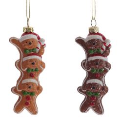 GAEM Украшение новогоднее "Пряник", L5 W2,5 H12,5 см, 2в.