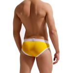 Мужские трусы брифы желтые GAUVINE 2002