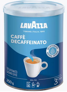 КОФЕ LAVAZZA DECAFFIENATO МОЛОТЫЙ ЖБ 250ГР