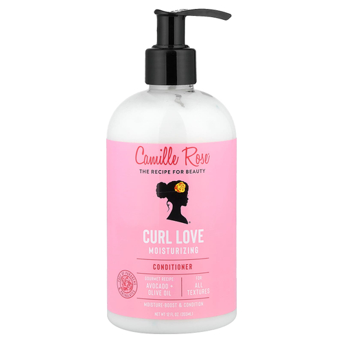 Camille Rose, Curl Love, увлажняющий кондиционер для любой текстуры, 355 мл (12 жидк. унций)