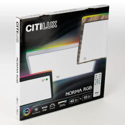 Citilux NORMA CL749K401 RGB Светильник с пультом Чёрный