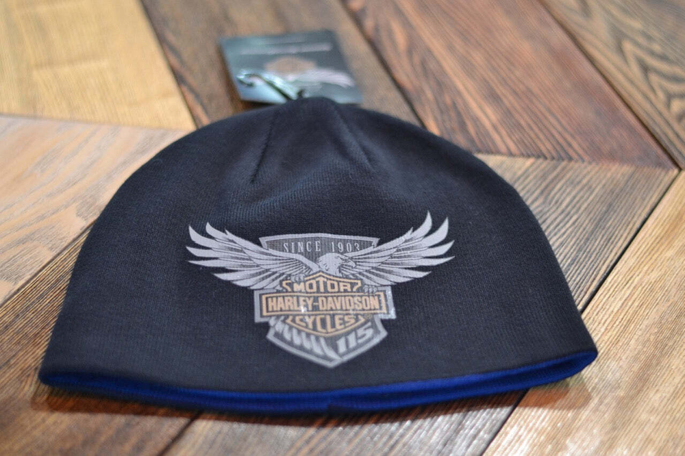 Двусторонняя шапка Harley-Davidson