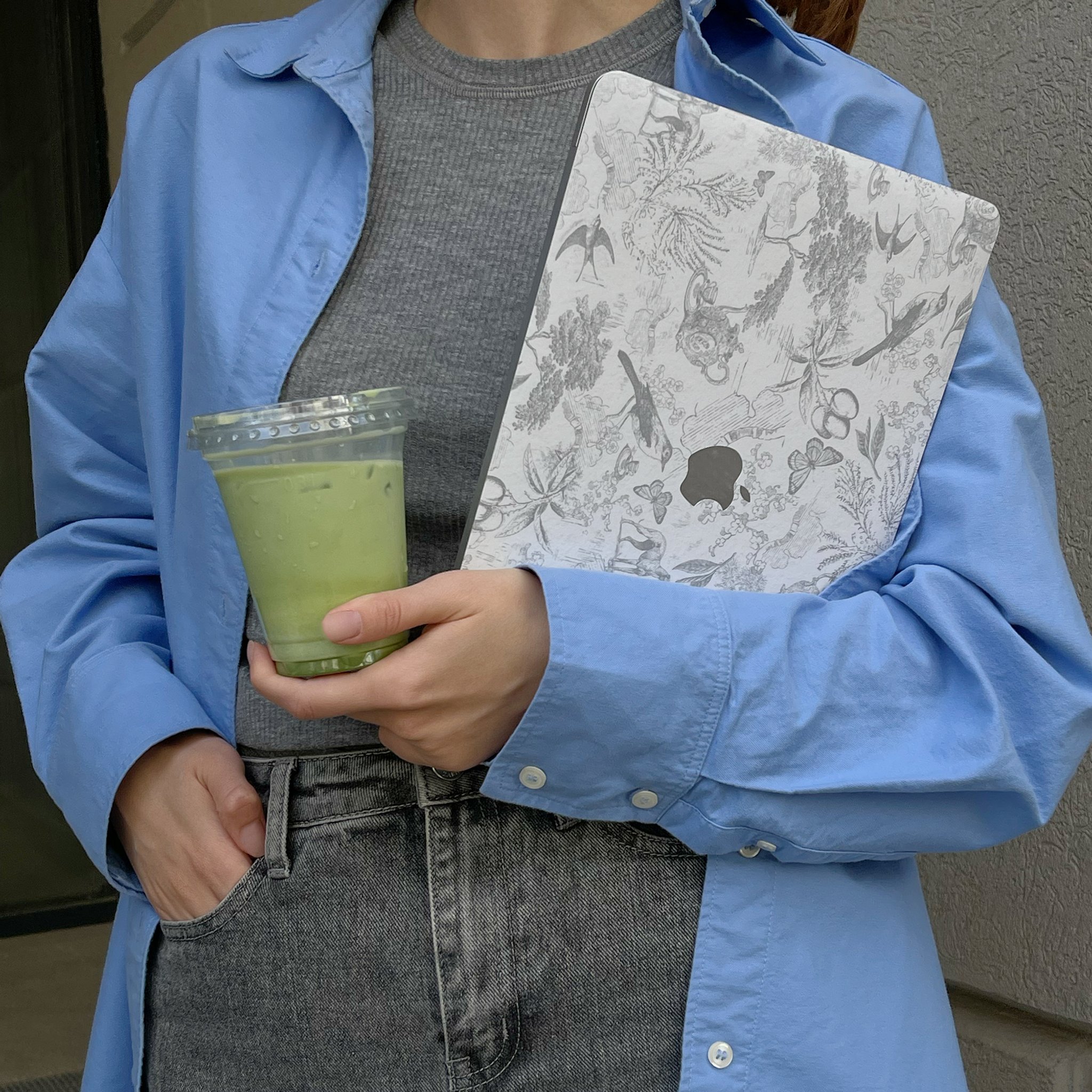 Виниловая наклейка TOILE DE SAFARI для MacBook