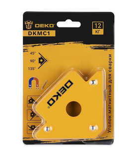 Уголок магнитный для сварки DKMC1 (45/90/135 градусов; 12 кг) DEKO 065-0640