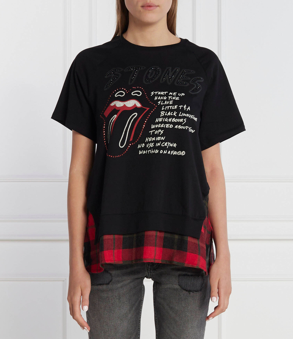 Футболка Desigual - черный(23WWTKBU)