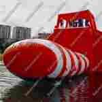 Катапульта Блоб с вышкой «Адреналин высоты» 10×3×5 м, блоб 7×2 м