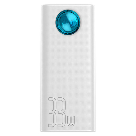 Внешний аккумулятор Baseus Amblight Quick Charge Digital Display Power Bank 33W 30000mAh