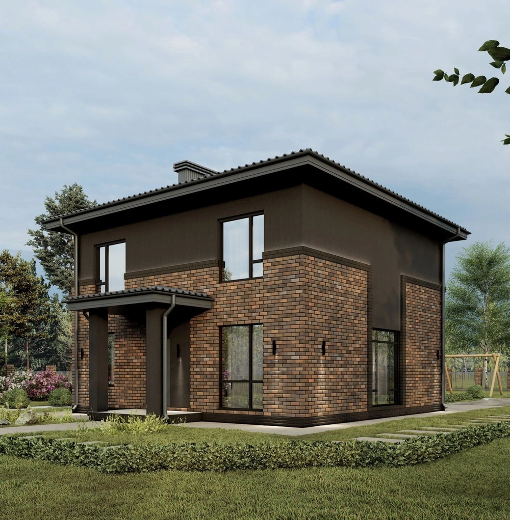 Проект Дома 124,43 кв. м К-102