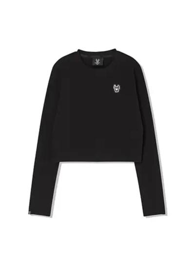 Свитшот с длинным рукавом укороченный с ladok