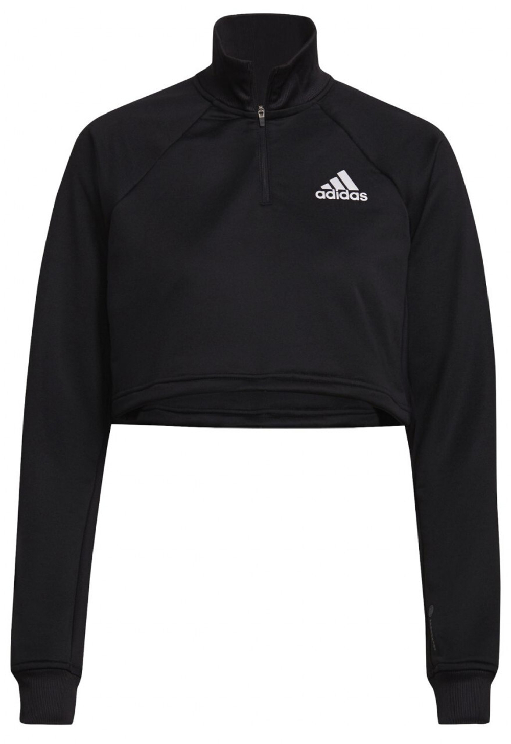 Женская теннисная футболка (dł. Рукава) Adidas Melbourne Match Shrug - черный