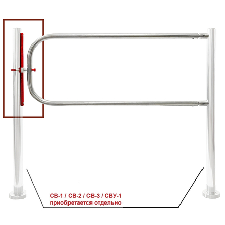 Створка "Антипаника" 1 м (без вертикальных стоек)