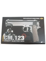 Страйкбольный пистолет CM123 COLT M1911 AEP электр.