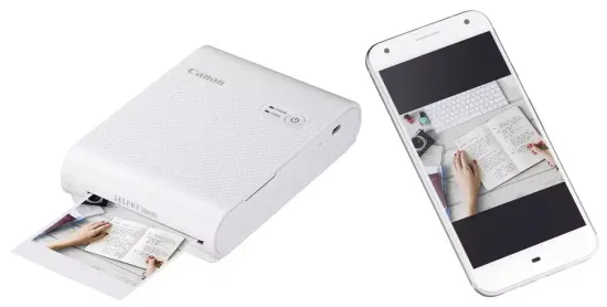 Принтер сублимационный Canon Selphy SQUARE QX10, цветн, меньше A6, белый