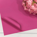 Пленка В листах 20 шт 60 х 60 см "Корейская" Малиново-розовый-212 (Розовый, Малиновый)