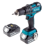 Makita DHP480RME угловая шлифовальная машина (2 x 4 Ач, ЗУ)