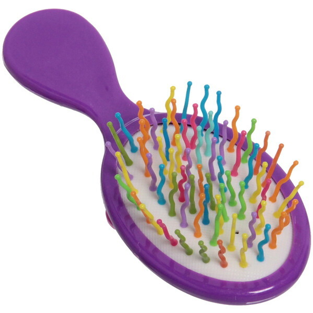 Расчёска массажная «Little darling - Единорожек Лакки», цвет микс,13,8*6см