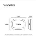 Наушники беспроводные Awei TZ8P OWS Open Sports