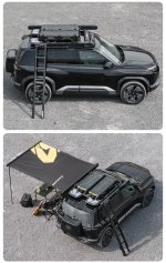 Платформа на крышу для BYD Leopard 3 Fang Cheng Bao 2025 леопард багажник органайзер на крышку боковая лестница