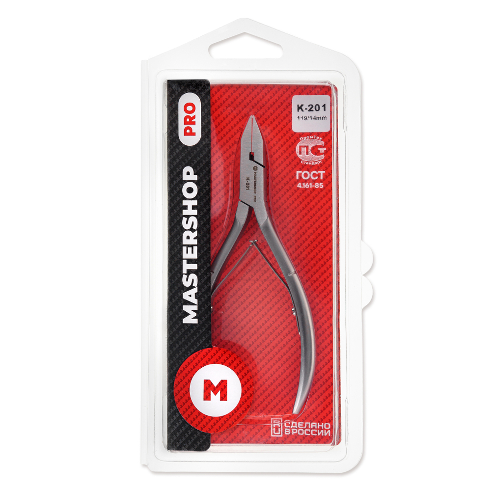 Кусачки для ногтей K-201H (ЗАТ) (вросший угол) Mastershop PRO