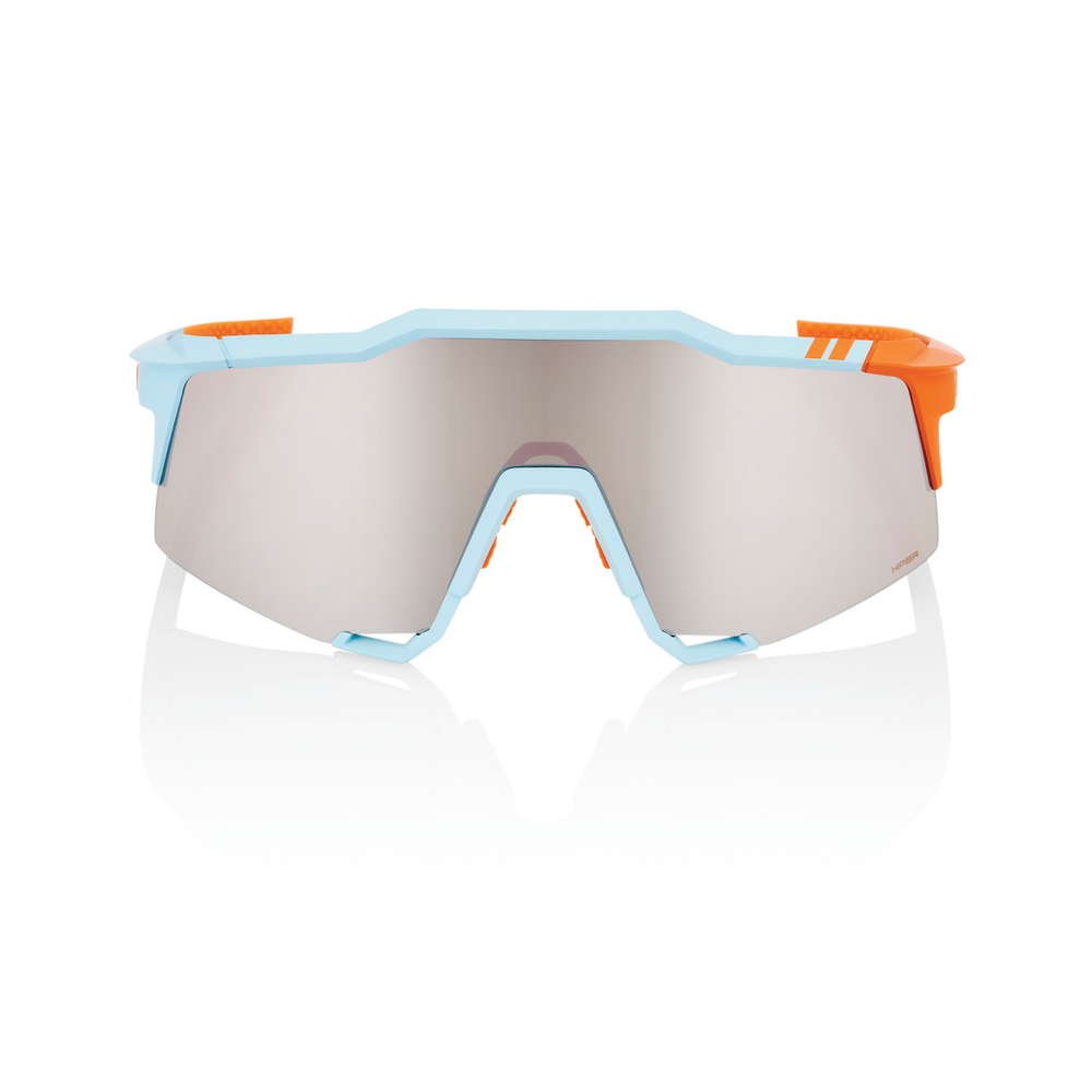 Спортивные очки с диоптриями 100% Speedcraft / Soft Tact Two Tone / HiPER Silver Mirror Lens