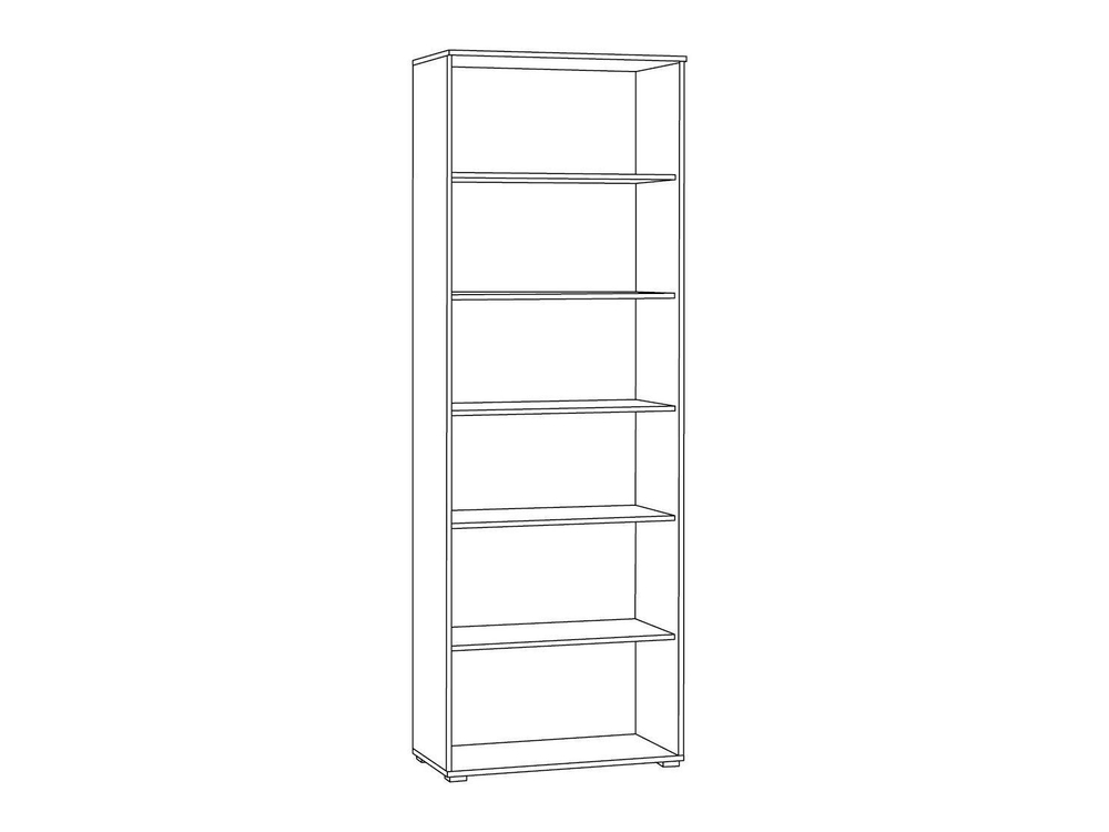 Остин Шкаф 16.307 белый/дуб золотой