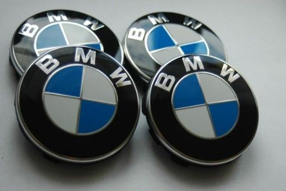Динамические колпачки BMW. 65 MM
