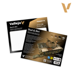 Набор красок Vallejo Pigments Set: Dust & Dirt