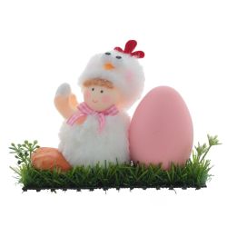 GAEM Фигурка декоративная "Девочка/Мальчик", L14,5 W5 H10,5 см, 2в.